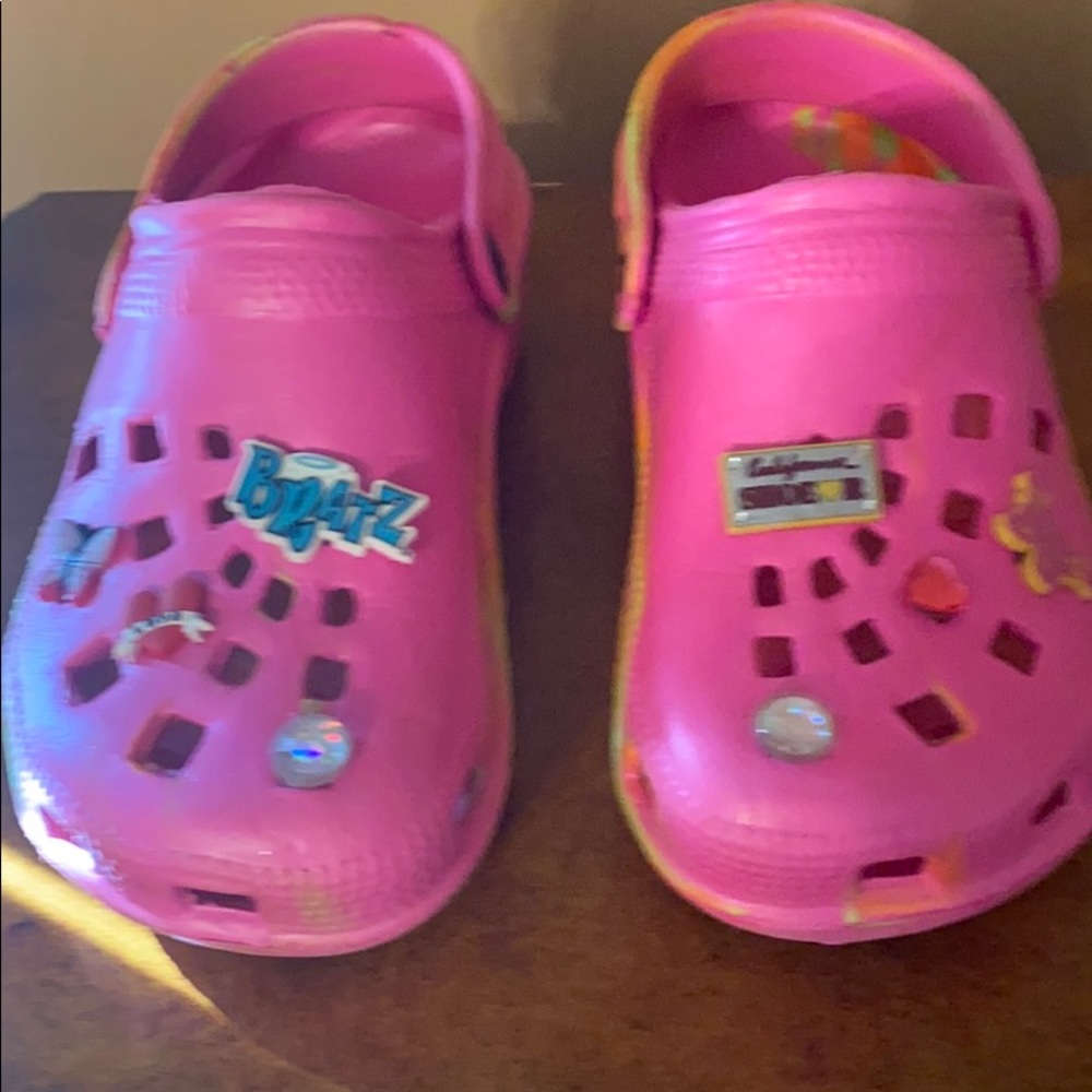 Children’s Blue- pink Bratz crocs
